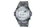 Best sale price for Casio Women's BG169-8V Baby-G Grey Jelly Shock Resistant Sports Watch. Free Shipping.