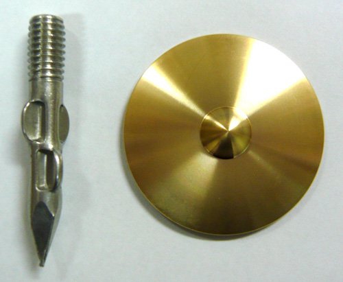 コノエ測量用真鍮水準点鋲_NO.9-30φ×10セット：【測量用品】：255-0053