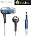 Radius RA-HP01BL TruTune Ultra-Light Aluminum Earphone with Extension - Blue