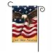 American Pride Patriotic Garden Flag