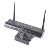 K-R48 RK3188 Quad Core ARM Cortex A9 1.8GHZ Mini TV BOX 2G/8G BT 2.0MP camera and Mic Double External Wifi Antenna - Black