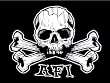 AFI - Crossbones - Sticker
