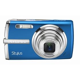 Olympus Stylus 1010 10.1MP Digital Camera with 7x Optical Dual Image Stabilized Zoom (Blue)