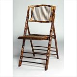 Advanced Seating BMBO Bamboo Folding Chair