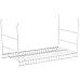 Closetmaid 24 In. Hanging Steel Wire Shelf for Laundry Rooms or Closets in Classic White