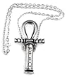 Ankh of the Dead Alchemy Gothic Necklace
