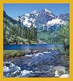 Rockie Mountains Bookmark