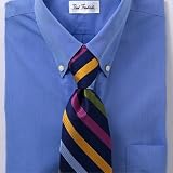 Non-Iron Broadcloth Buttondown Collar Dress Shirt