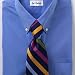 Non-Iron Broadcloth Buttondown Collar Dress Shirt