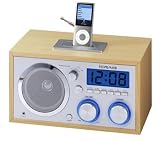 Craig Electronics CMA3036 Retro iPod Alarm Clock Radio