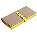 Vktech Elegant Card Cash Holder Lady Purse Woman Wallet Bag Billfold (Grey and Yellow)