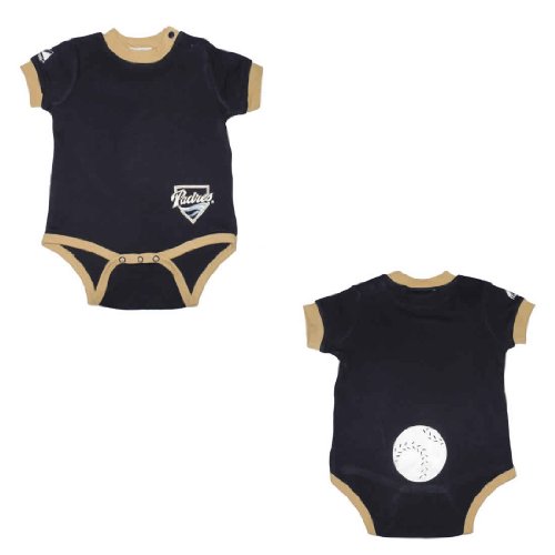 MLB San Diego Padres Baby / Infant One-piece Bodysuit / Romper / Onesie - Blue (Size:3/6)