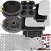 Smartware Deluxe Silicone Bakeware Set - 19 Pc. - Grey