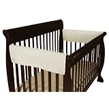 Leachco Easy Teether XL Side Crib Rail Cover, 2 Pack, Ivory