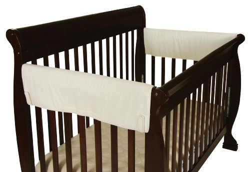 Leachco Easy Teether XL Side Crib Rail Cover, 2 Pack, Ivory