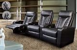 4S SOFA (LR+ER+ER+XRR) BLK LTHR MATCH