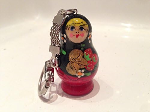 Beatiful Russian Nesting Dolls Key Chain, Matryoshka Key Chain