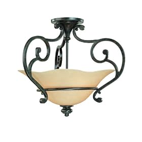 Thomas Lighting M282326 3 Light Napa SemiFlush Semi Flush Ceiling
