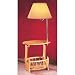 Adesso Lighting W5107F Solid Oak with Magazine Rack Floor Lamp Material - Solid Oak