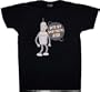 Futurama Bender BITE MY SHINY METAL ASS Black T-Shirt