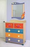 Star Rocket 5-Drawer Chest