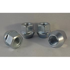 Open End Bulge Acorn Lug Nuts: Set of 20 Lugs for Most Buick Vehicles