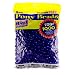 Pony Beads, Blue OP, 6 x 9mm, 1000pc Pkg