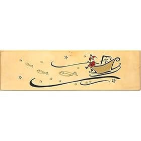 Alaska Smokehouse Three Spreads in a Wood Pencil Box - Sleigh
