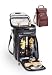 Avanti - Mahogany/Burg Plaid Deluxe 2 Btltote