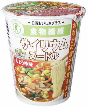 Cover image : 日清 サイリウムヌードルしょうゆ味 48g×3個