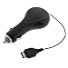 Retractable Rapid Car Charger with IC Chip for Verizon Samsung Omnia i910 Smartphone