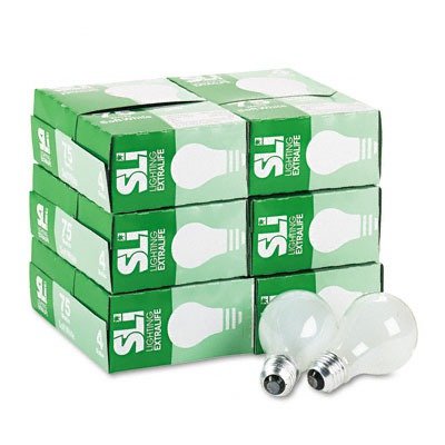 Incandescent Bulbs 75 Watts per Carton