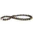 HinsonGayle AAA 9.5-10.5mm Ultra-Luster Black Pearl Necklace (14K White Gold)