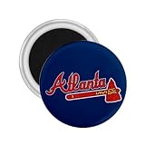 Atlanta Braves Baseball Logo Souvenir Magnet 2.25" Free Shipping