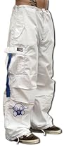 USC Ghast String Raver 22 in Dance Pants (White/Blue)