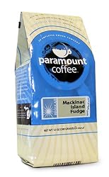Paramount Coffee, Mackinac Island Fudge Ground Coffee, 12-Ounce Bags (Pack of 3)