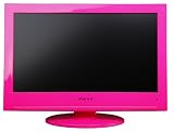 FAVI Couture LCD HDTV:FAVI L1918A-V-P 19-Inch 720p LCD HDTV with Built in DVD Player/Card Reader/USB, Pink