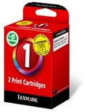 Lexmark No1 Twin Pack Colour 0080D2955