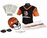 Cincinnati Bengals Football Deluxe Uniform Set - Size Medium - Kids and Youth NFL Uniform Sets