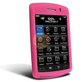 Silicone Skin Case for Blackberry 9500 Storm, Pink