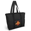 ISU Cyclones Tote Bag Black Deluxe Iowa State University - For Travel or Beach Best Unique Gift Ideas for Her, Women, or Ladies
