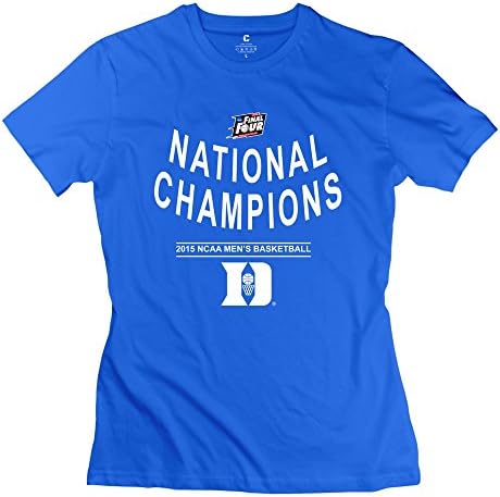 Women's Duke Blue Duke Blue Devils 2015 NCAA Basketball National Champions Tshirts XS RoyalBlue