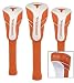Texas Golf Club Headcovers Set of 3 - Nylon