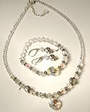 Artemis Woman SCB-01 Swarovski Crystal Bracelet - Clear Quartz
