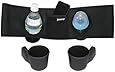 Joovy Caboose VaryLight Parent Organizer and Cup Holders, Black