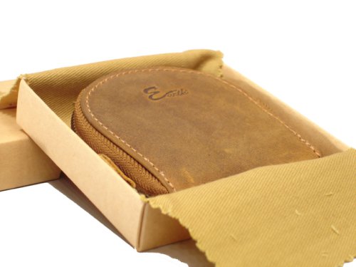 Hufeisenbörse 1, Öko-Vollrindleder, naturfarben, Sonderangebot, SCHNÄPPCHEN