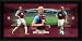Craig Bellamy, Dean Ashton, Freddie Ljungberg 18x8 Framed 3-Player Action Photograph, West Ham United FC
