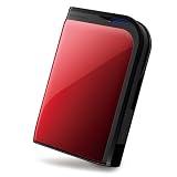 BUFFALO ターボPC EX対応 耐衝撃/暗号化機能搭載 ポータブルハードディスク 1.0TB HD-PZ1.0U3-R