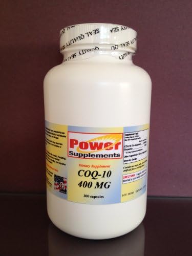 COQ-10 Q-10 COQ10 CO Q10 Coenzyme 400MG - 300 CAPSULES.
