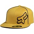 Fox Racing Dough Si Dough Men's Fitted Casual Wear Hat w/ Free B&F Heart Sticker Bundle - Mustard